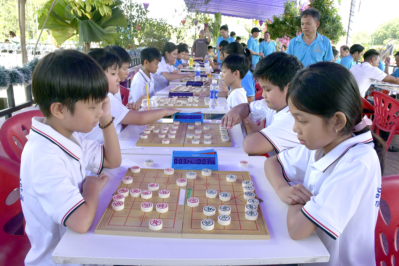 Các kỳ thủ trẻ được cọ xát thường xuyên để sẵn sàng cho giải đấu quốc gia trong tháng 6/2025.