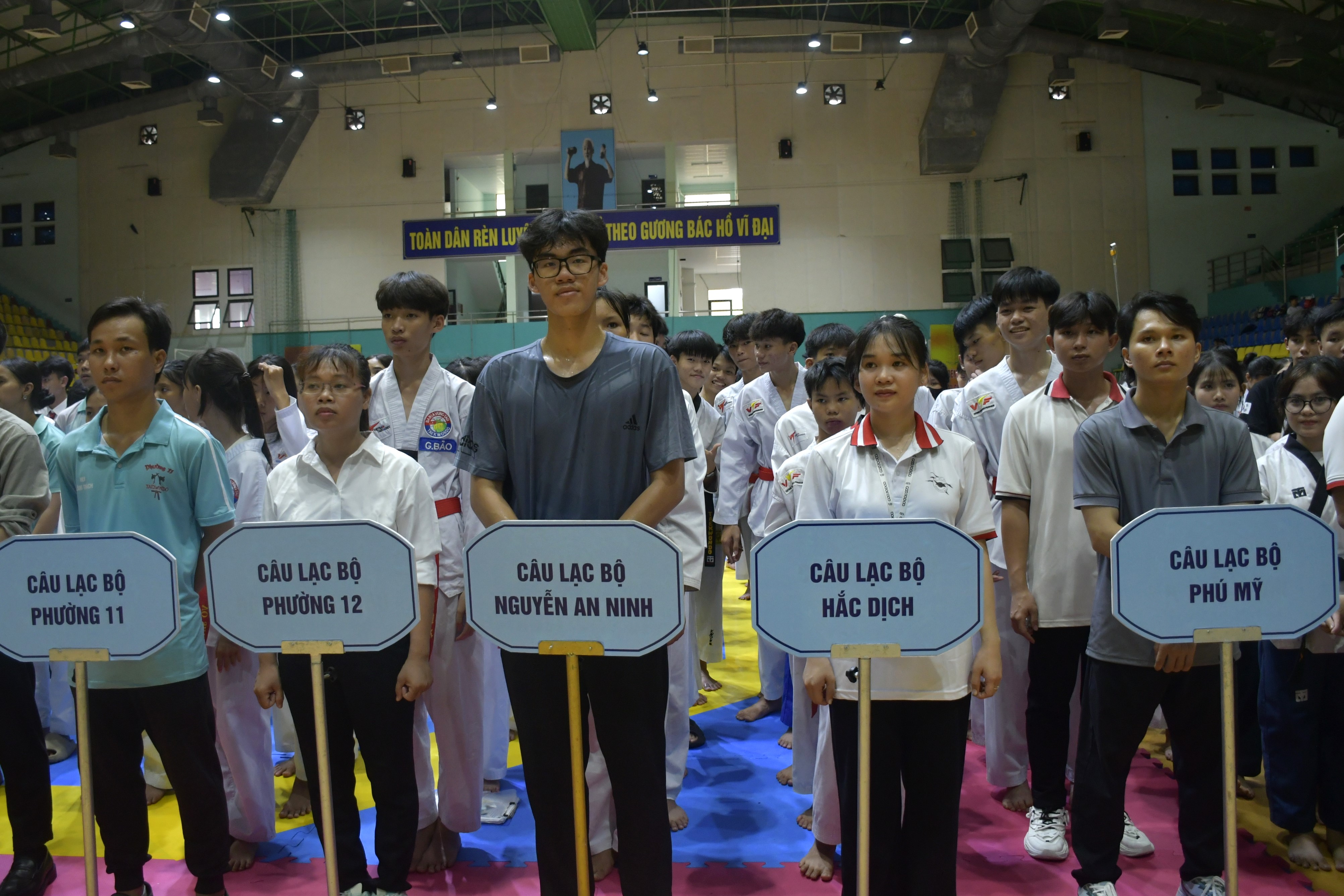 Giải đấu thu hút nhiều VĐV trẻ tham gia.