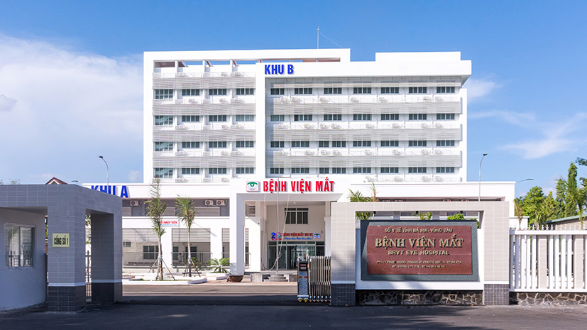 Trụ sở mới của Bệnh viện Mắt tỉnh.