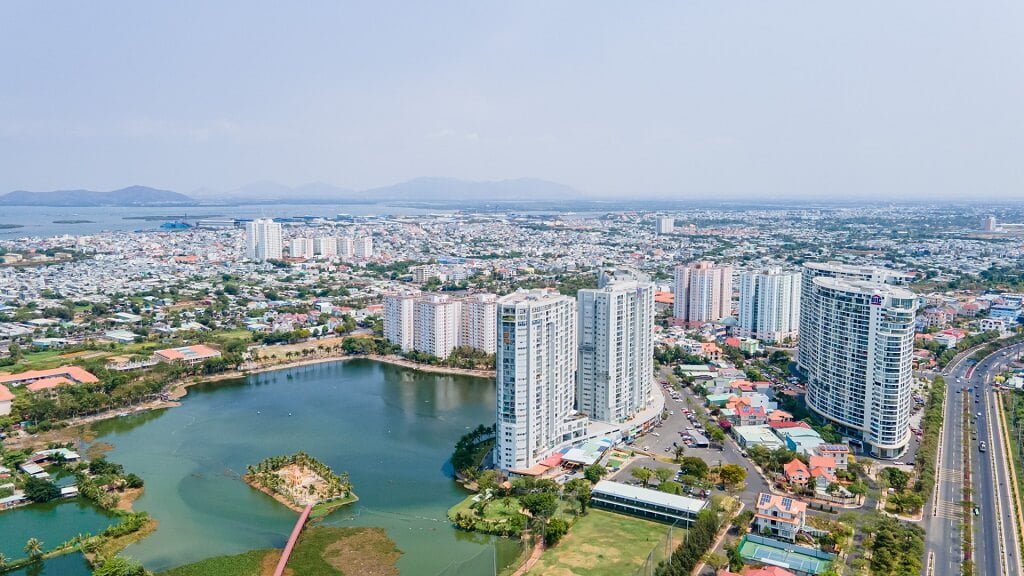 Khu đô thị Chí Linh (TP. Vũng Tàu) do Tập đoàn DIC đầu tư, xây dựng.