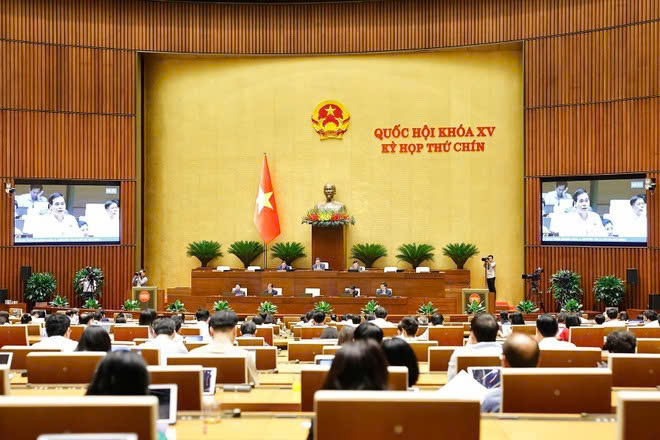 Quang cảnh kỳ họp.