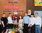 Thăm, chúc mừng cơ quan báo chí tại TP.Hồ Chí Minh