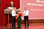 Chuẩn y Đại tá Trần Văn Cư tham gia Ban Thường vụ Tỉnh ủy