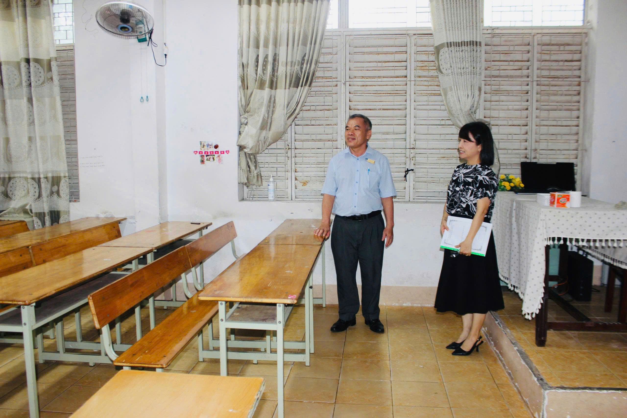 Các điểm thi lớp 10 chủ động ứng phó với thời tiết bất thường