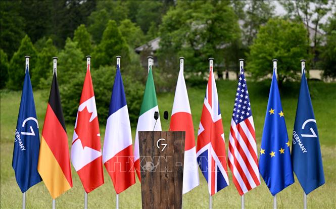G7 ưu tiên giải quyết bất đồng thương mại