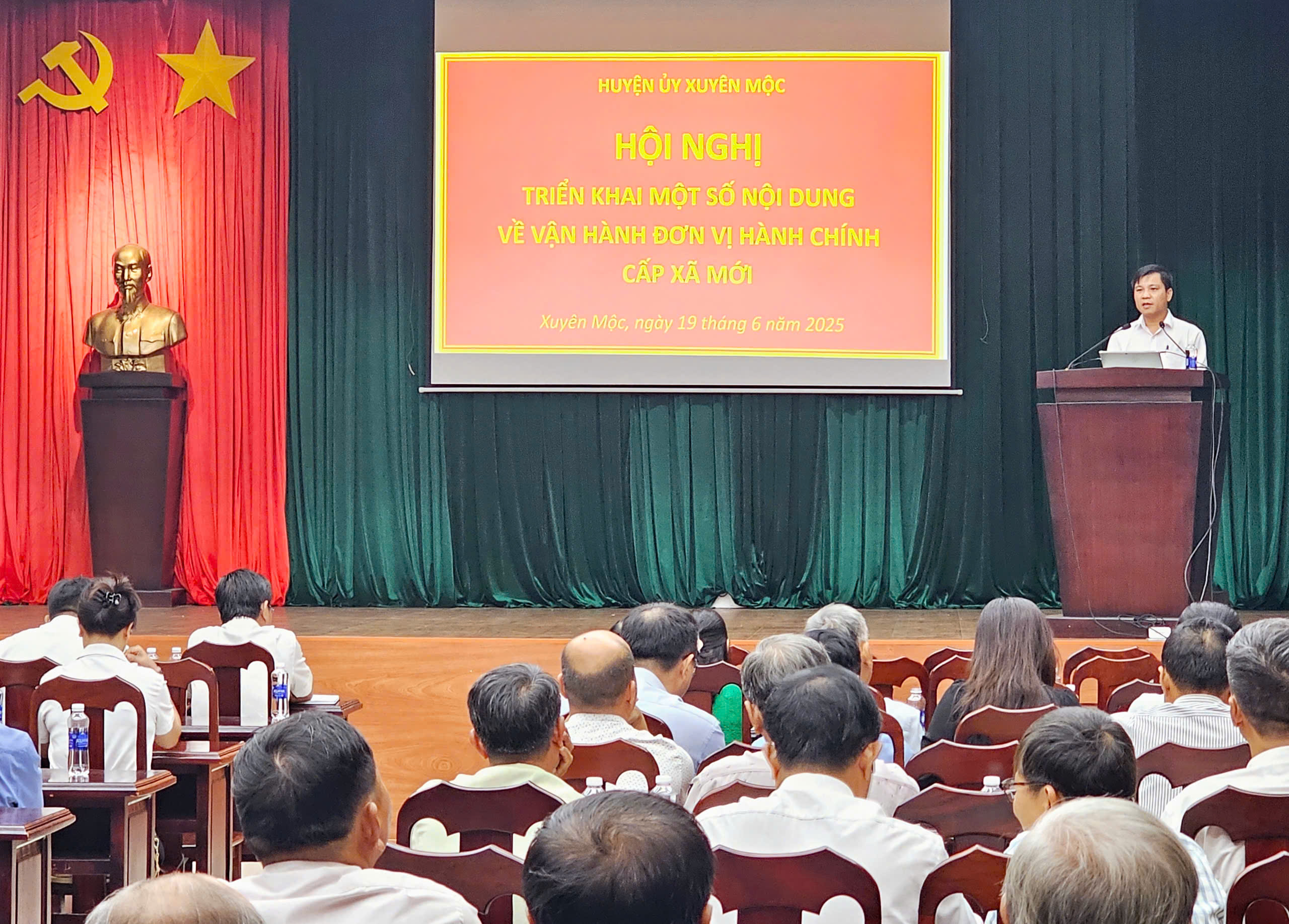 Huyện Xuyên Mộc triển khai nội dung về vận hành xã mới