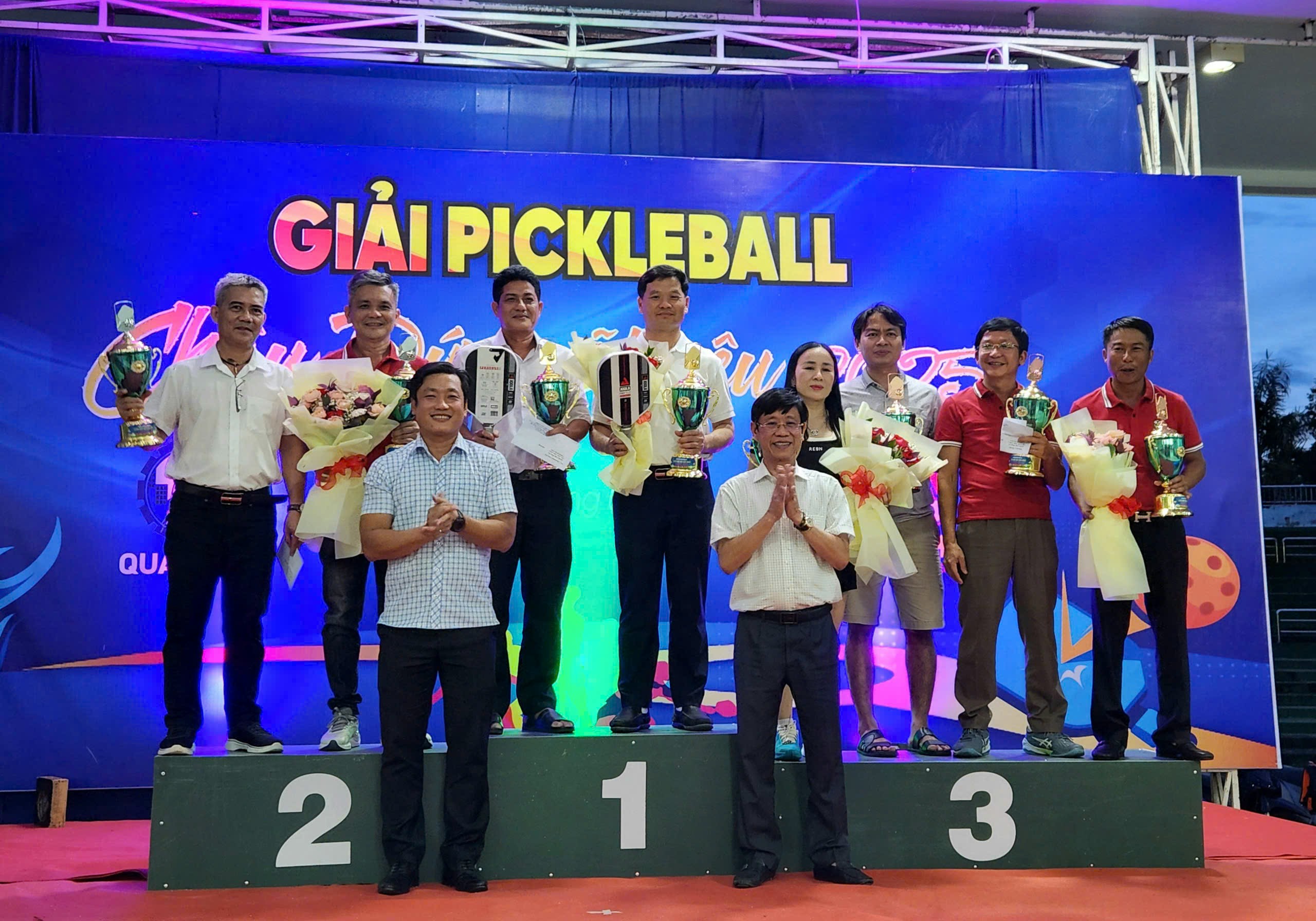 Bế mạc Giải pickleball huyện Châu Đức 2025