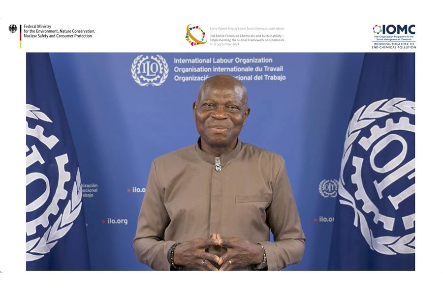 Tổng giám đốc ILO Gilbert F. Houngbo.