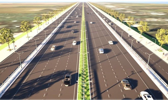 Phối cảnh dự ándự án Vành đai 4, TP.Hồ Chí Minh.