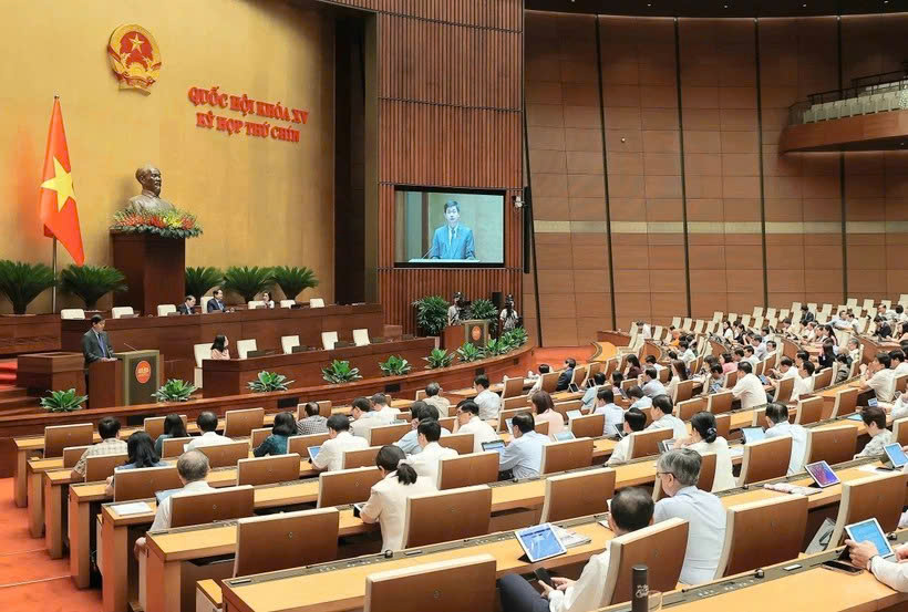Quang cảnh Kỳ họp thứ 9, Quốc hội khóa XV.
