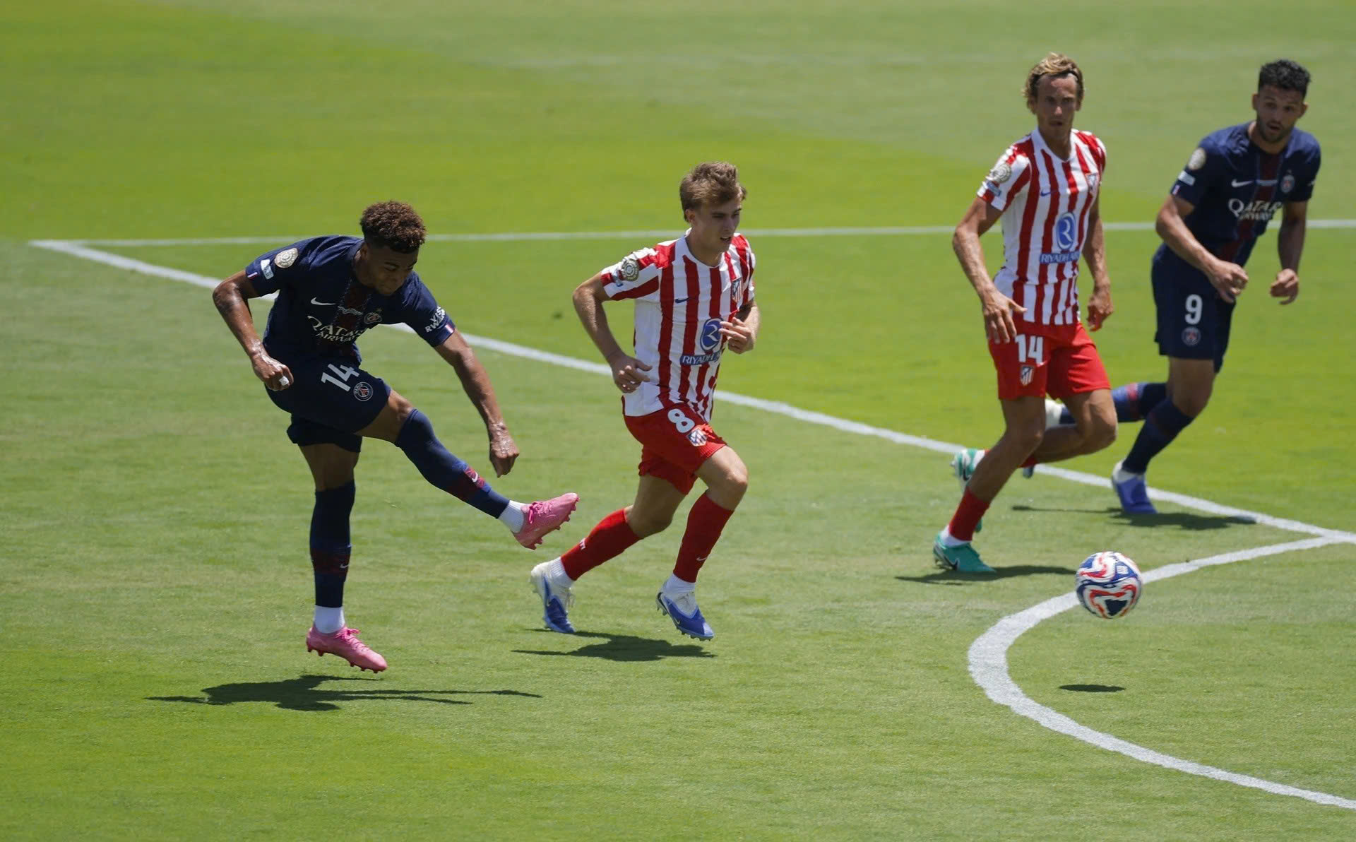 Doue chơi hay trong ngày PSG nghiền nát Atletico.