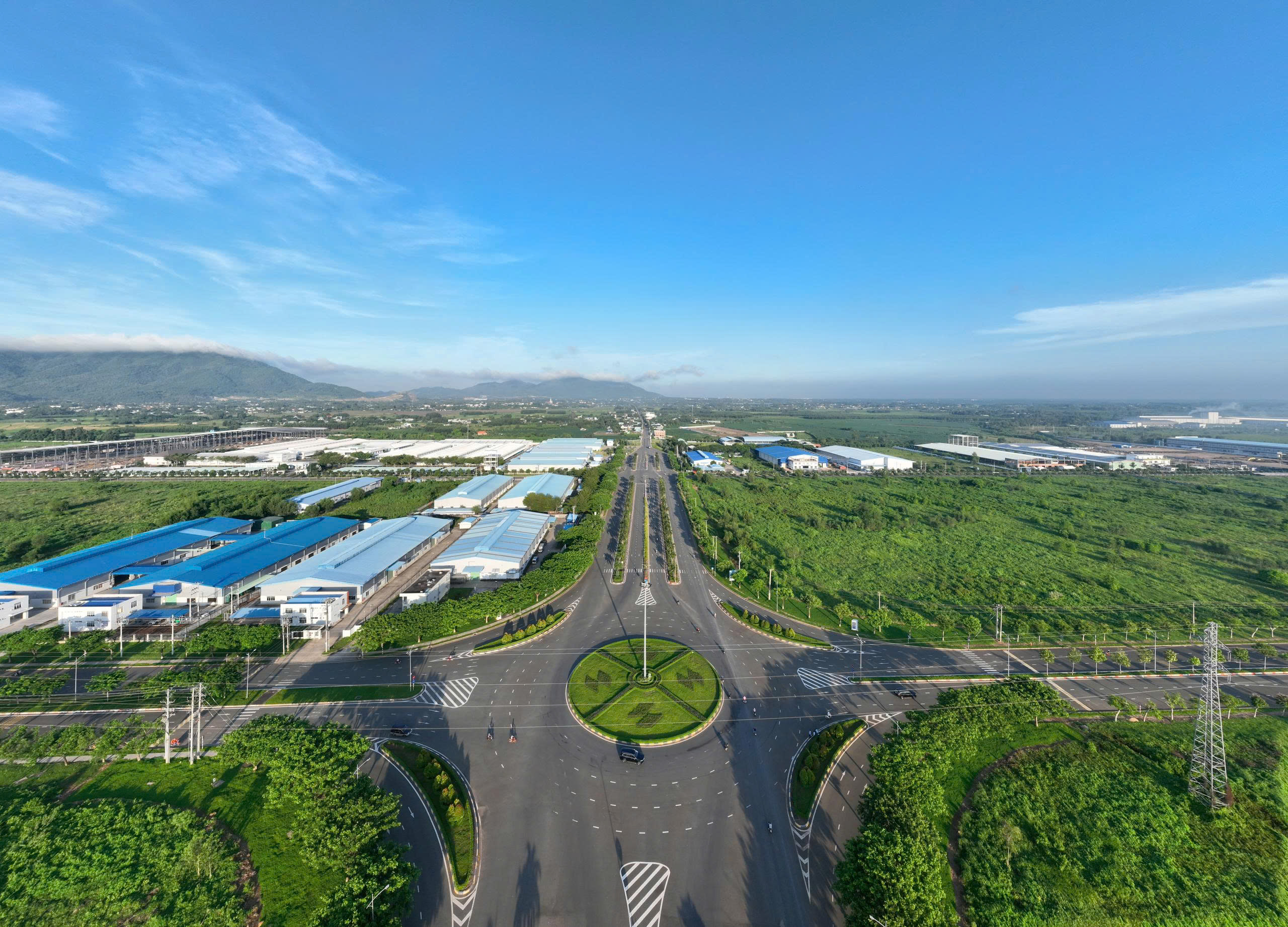 Khu đô thị Châu Đức đã hình thành với tổ hợp KCN, nhà ở, sân golf...