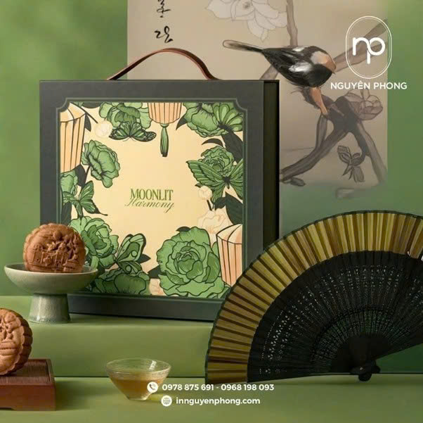 Mẫu hộp bánh trung thu truyền thống