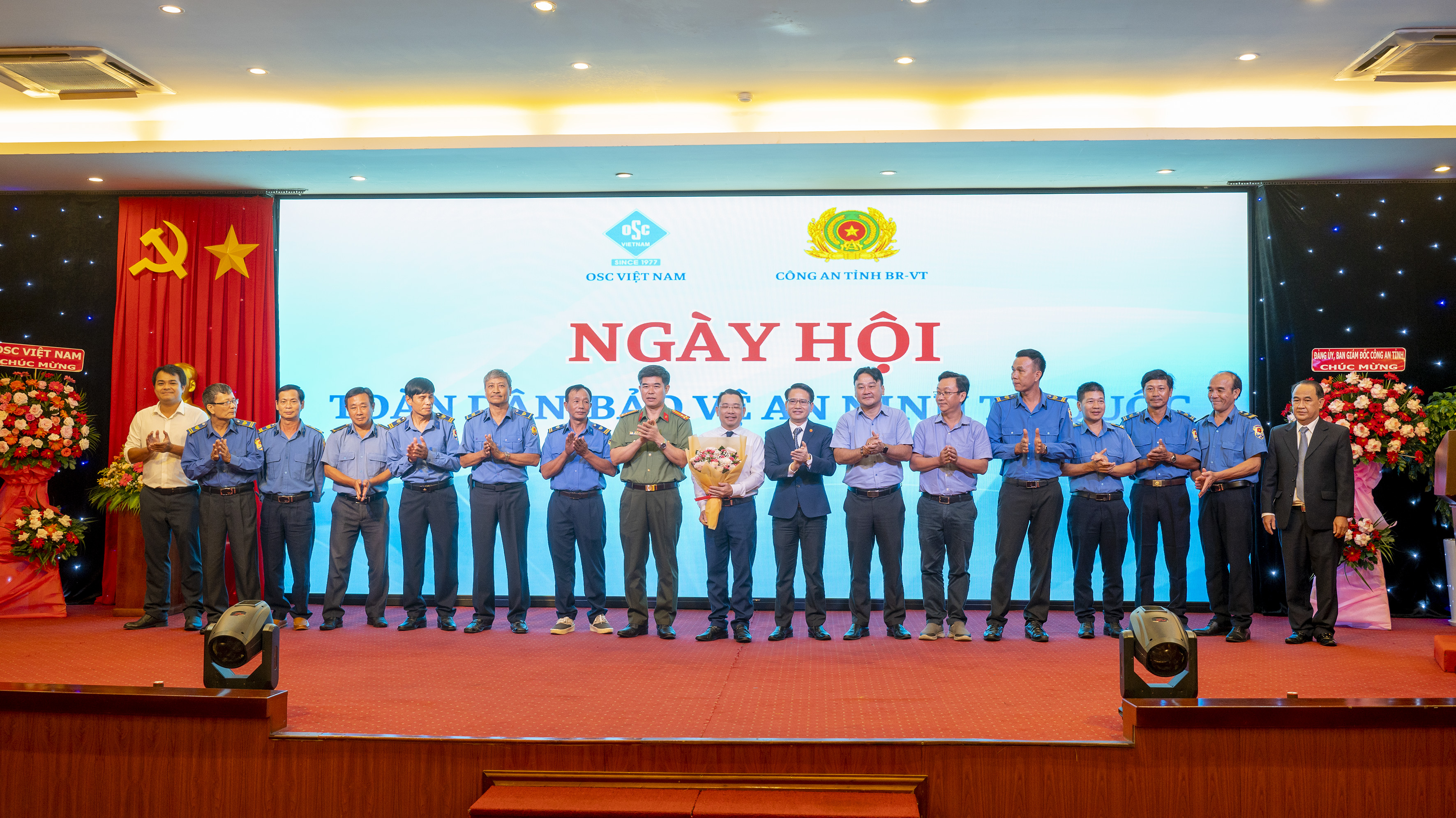 Ra mắt mô hình Tổ tự quản về ANTT và PCCC tại khối văn phòng Công ty OSC Việt Nam.