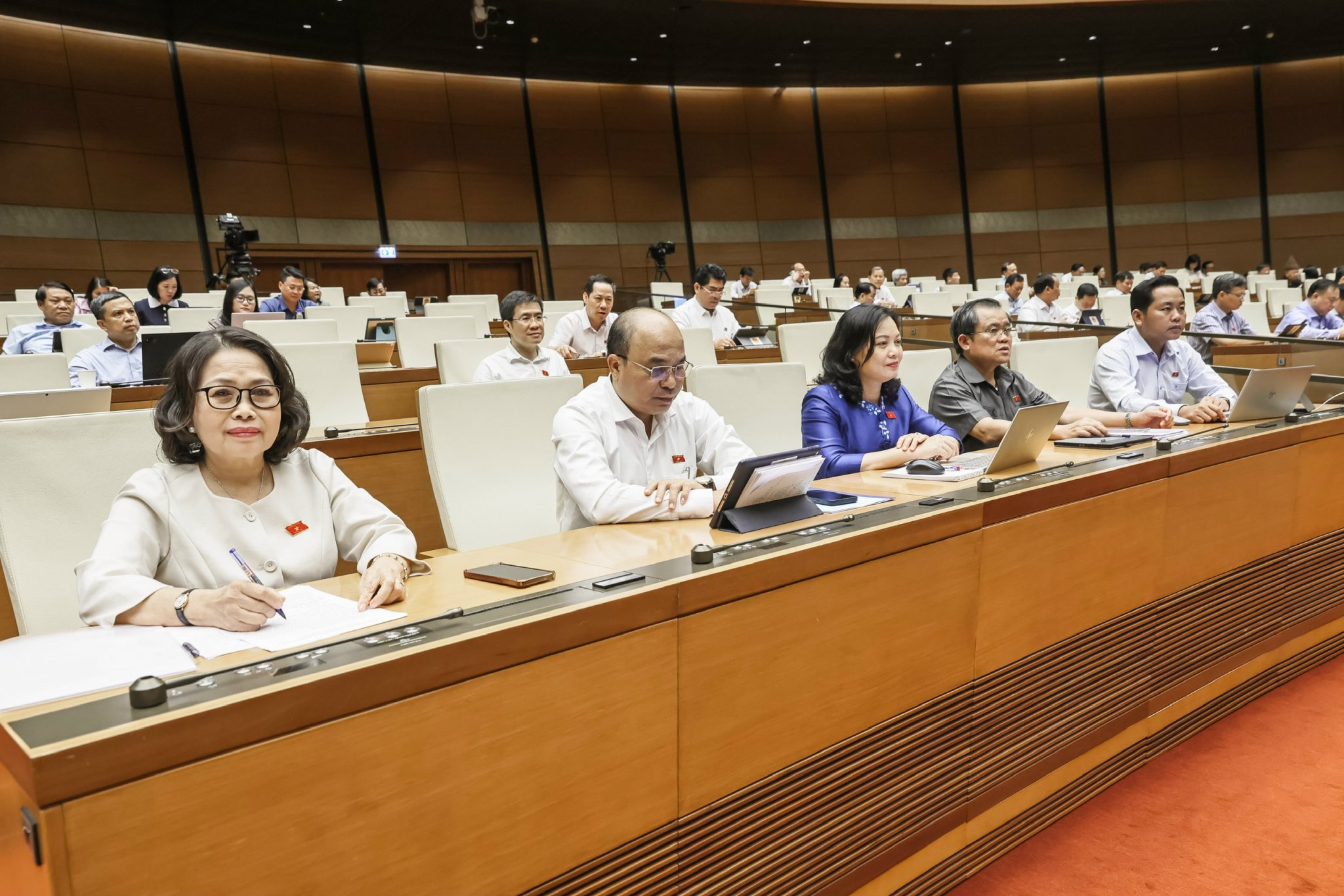 Đoan ĐBQH tình tại phien họp.