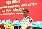 Tư lệnh Vùng Cảnh sát biển 3 chủ trì rút kinh nghiệm công tác huấn luyện