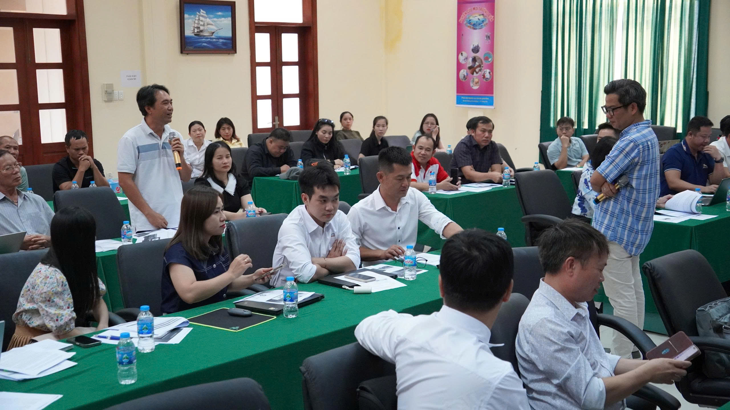 Tập huấn về tiêu chuẩn MarinTrust cho doanh nghiệp, chủ tàu cá
