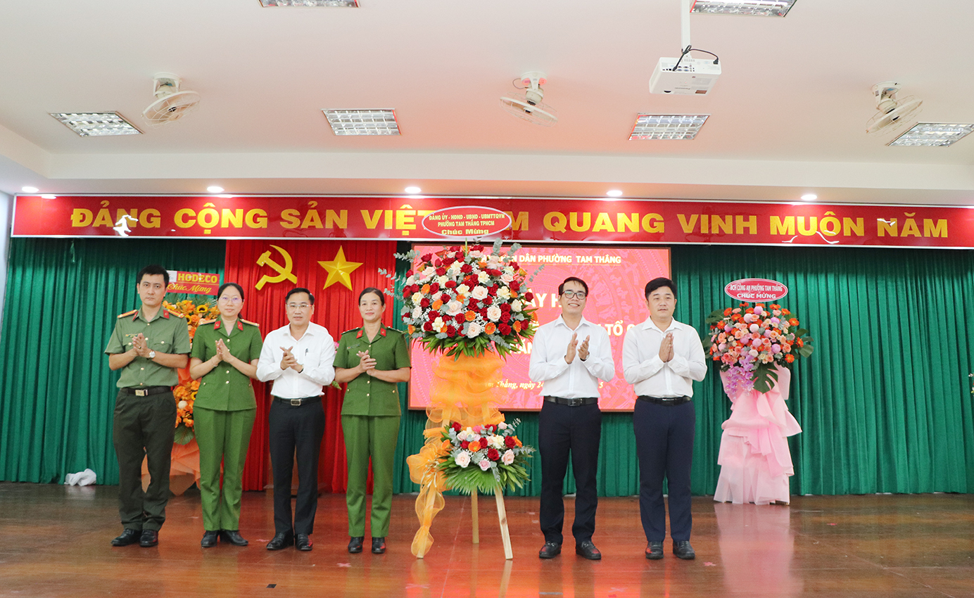 Phường Tam Thắng phát huy hiệu quả các mô hình toàn dân bảo vệ an ninh Tổ quốc