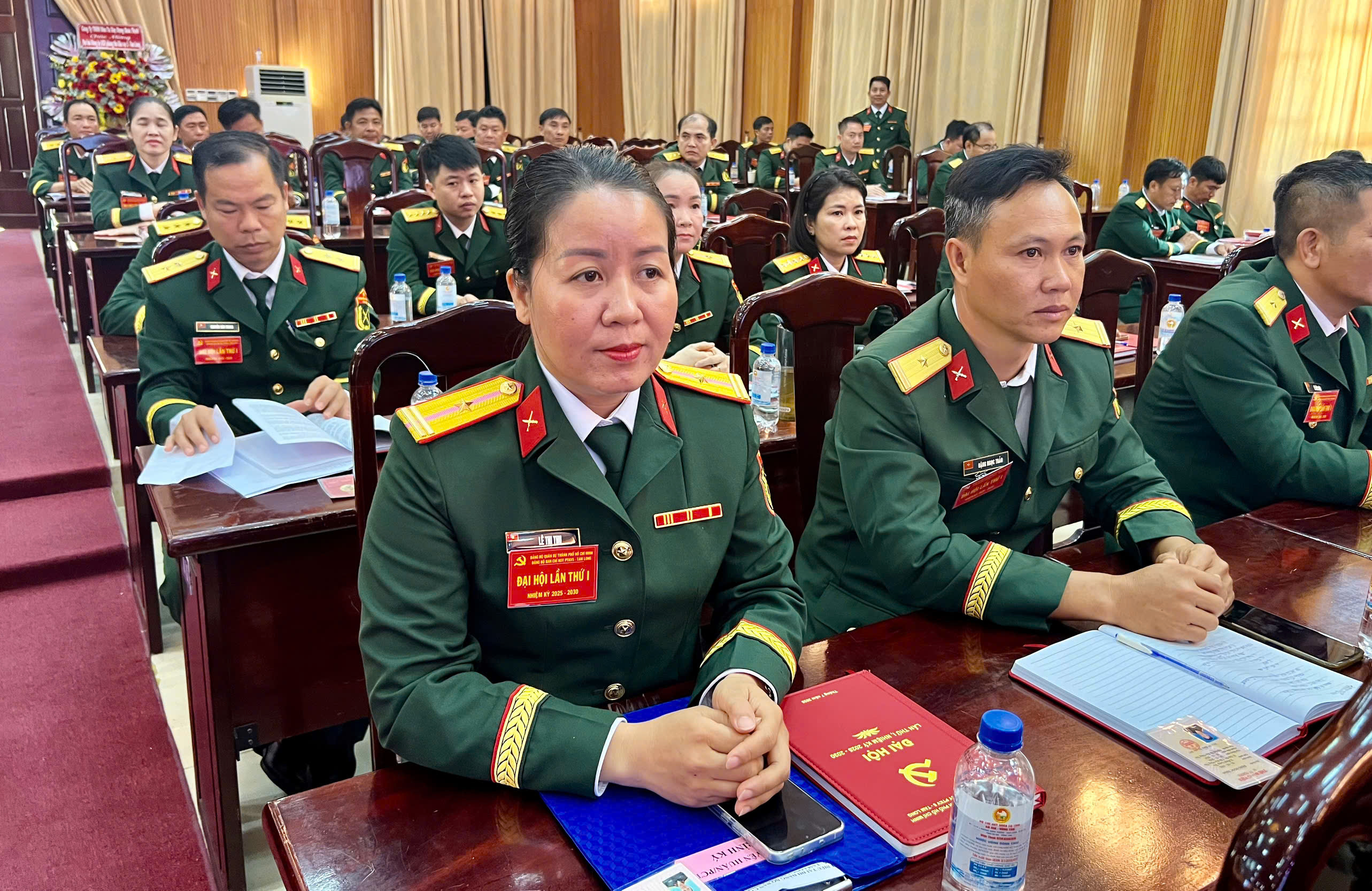Các đại biểu dự đại hội. ẢNH: HỒNG PHÚC