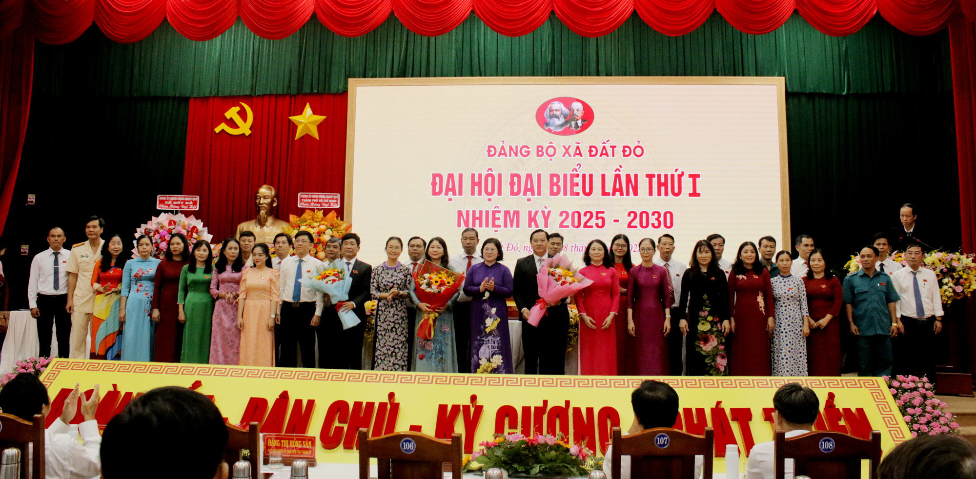 Đảng bộ xã Đất Đỏ tổ chức Đại hội đại biểu lần thứ I