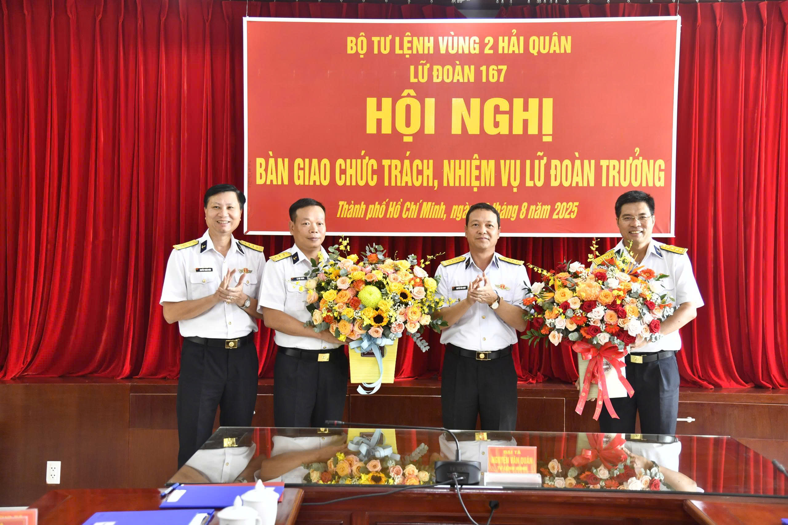 Bàn giao chức trách, nhiệm vụ Lữ đoàn trưởng, Lữ đoàn 167