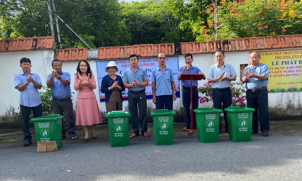Phường Tân Phước ra mắt mô hình điểm 
