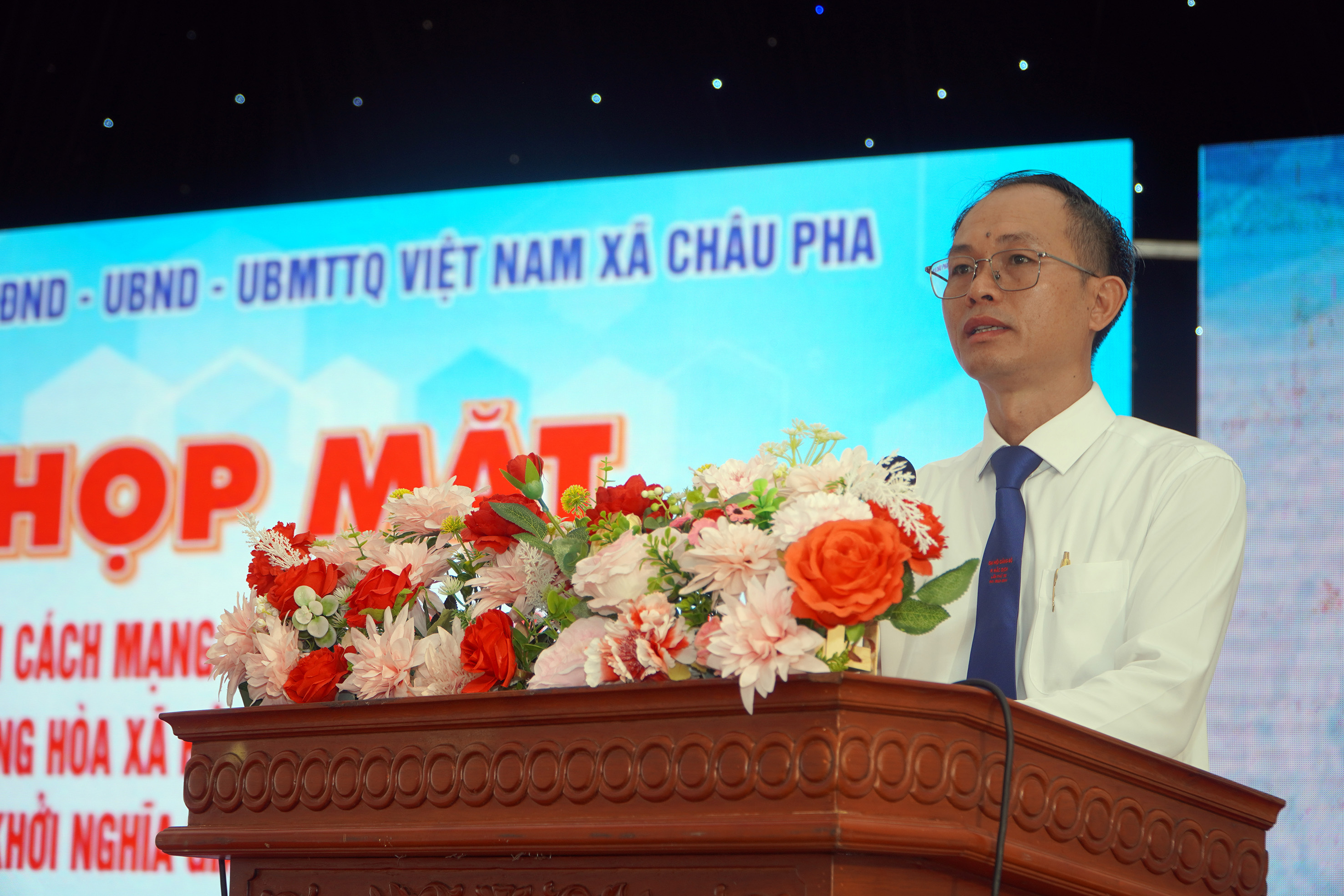 Phát huy truyền thống cách mạng, chung sức đưa Châu Pha trở thành xã thông minh phát triển
