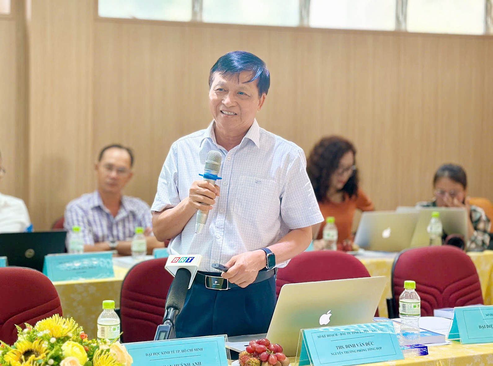 hs. Đinh Văn Đức, nguyên Trưởng phòng Tổng hợp, Sở Kế hoạch và Đầu tư tỉnh Bà Rịa - Vũng Tàu để xuất giải pháp về cơ chế, chính sách phát triển kinh tế ban đêm.