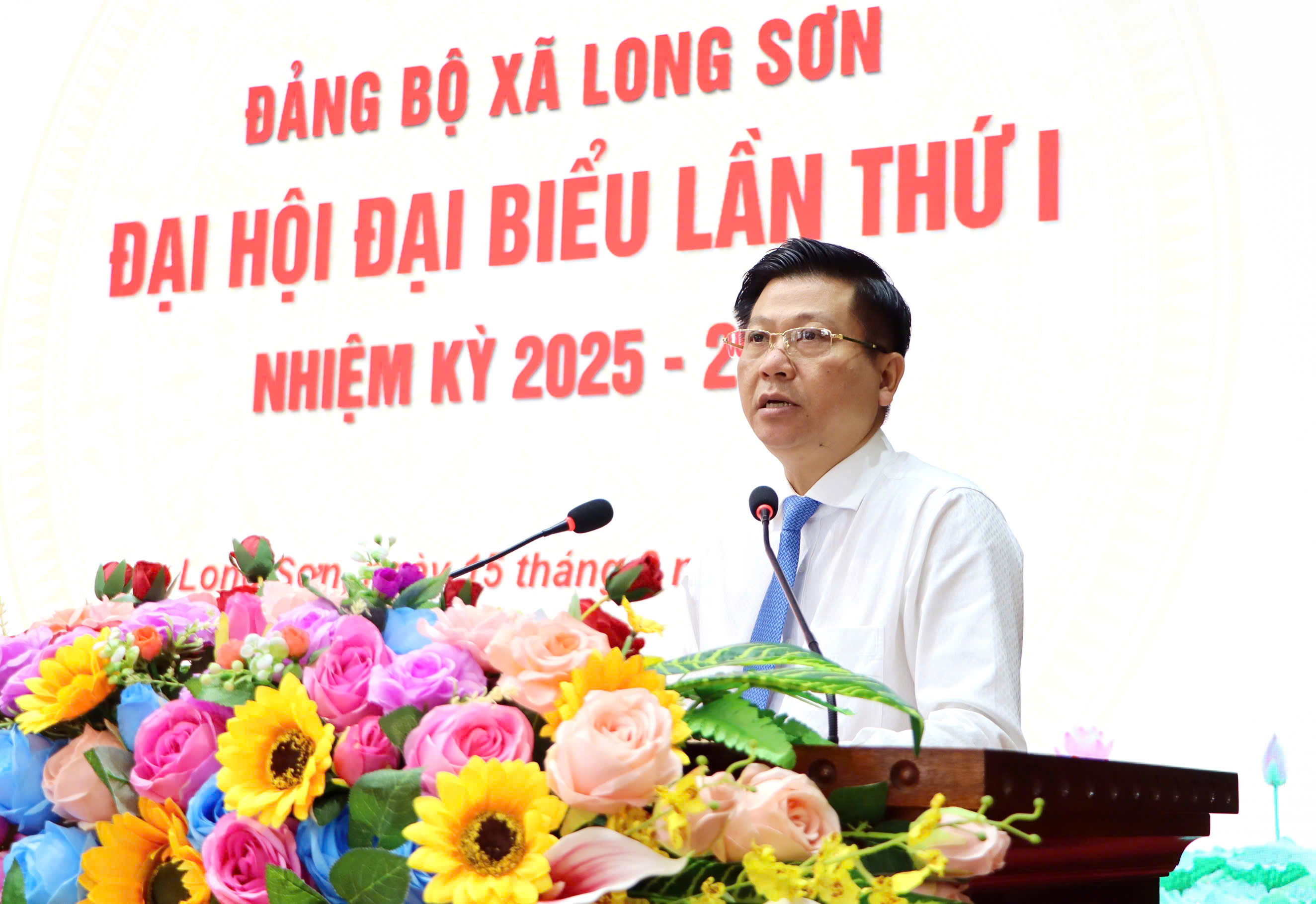 Ông Trần Văn Tuấn, Phó Chủ tịch HĐND TPHCM phát biểu chỉ đạo tại đại hội.