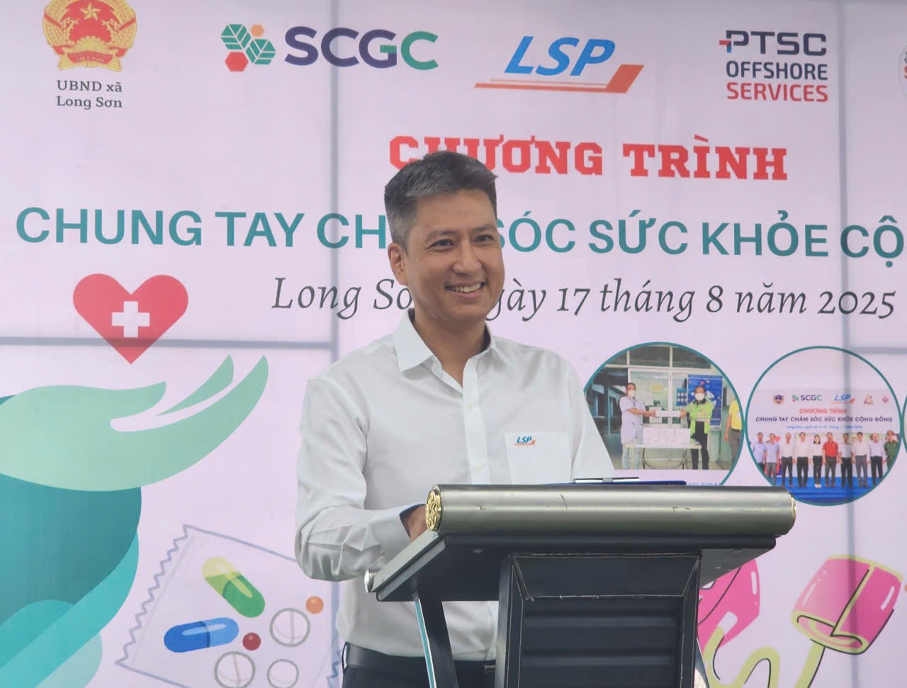 Ông Kulachet Dharachandra, Tổng Giám đốc Công ty TNHH Hóa dầu Long Sơn (LSP) chia sẻ tại chương trình.