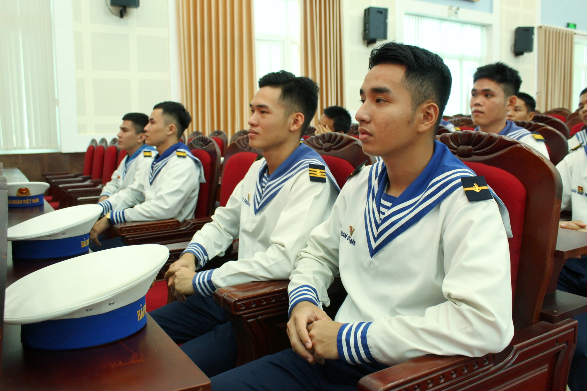 Các đồng chí Hạ sĩ quan – Binh sĩ tham dự hội nghị.